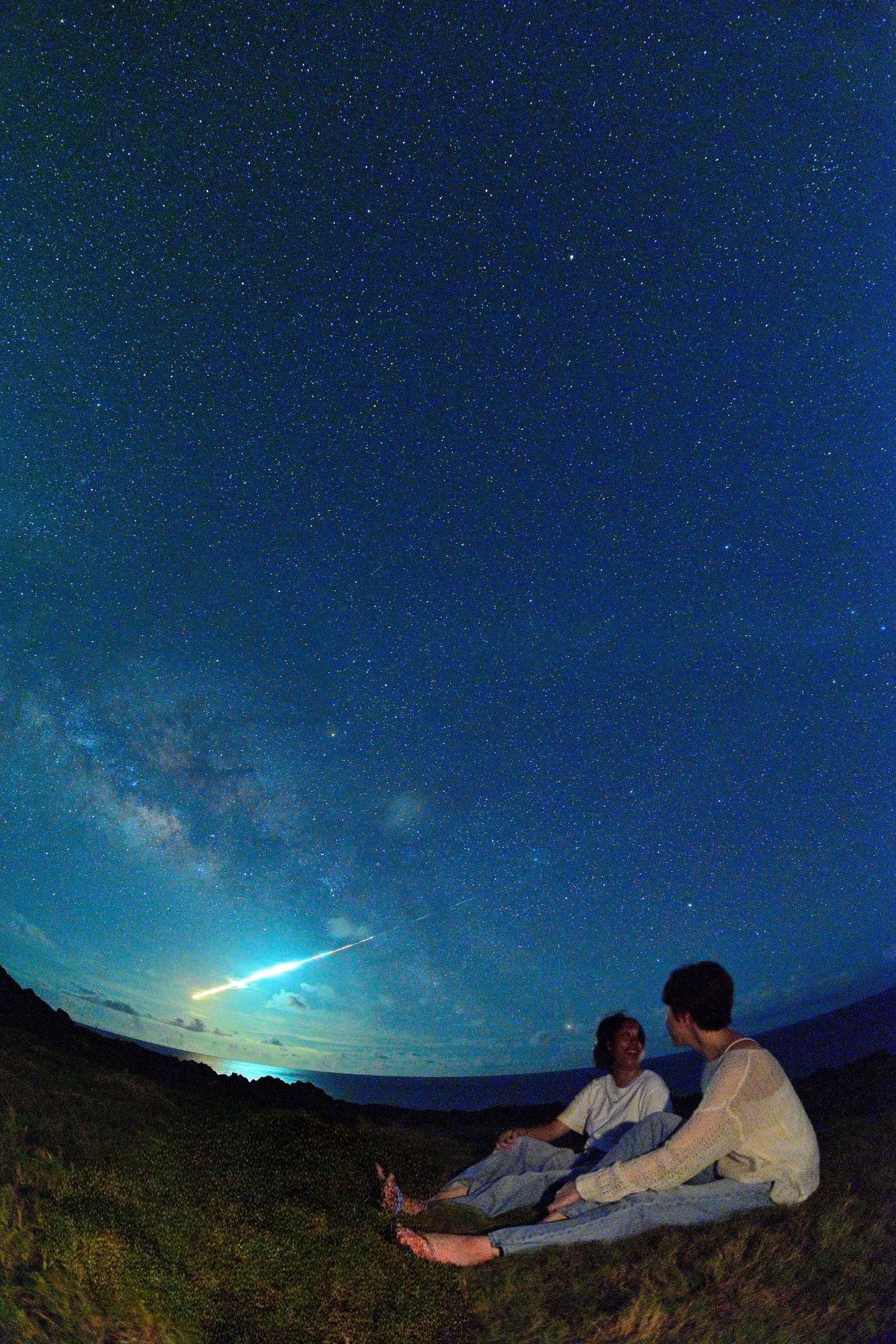 宮古島の星空とゲストを撮影したフォト1
